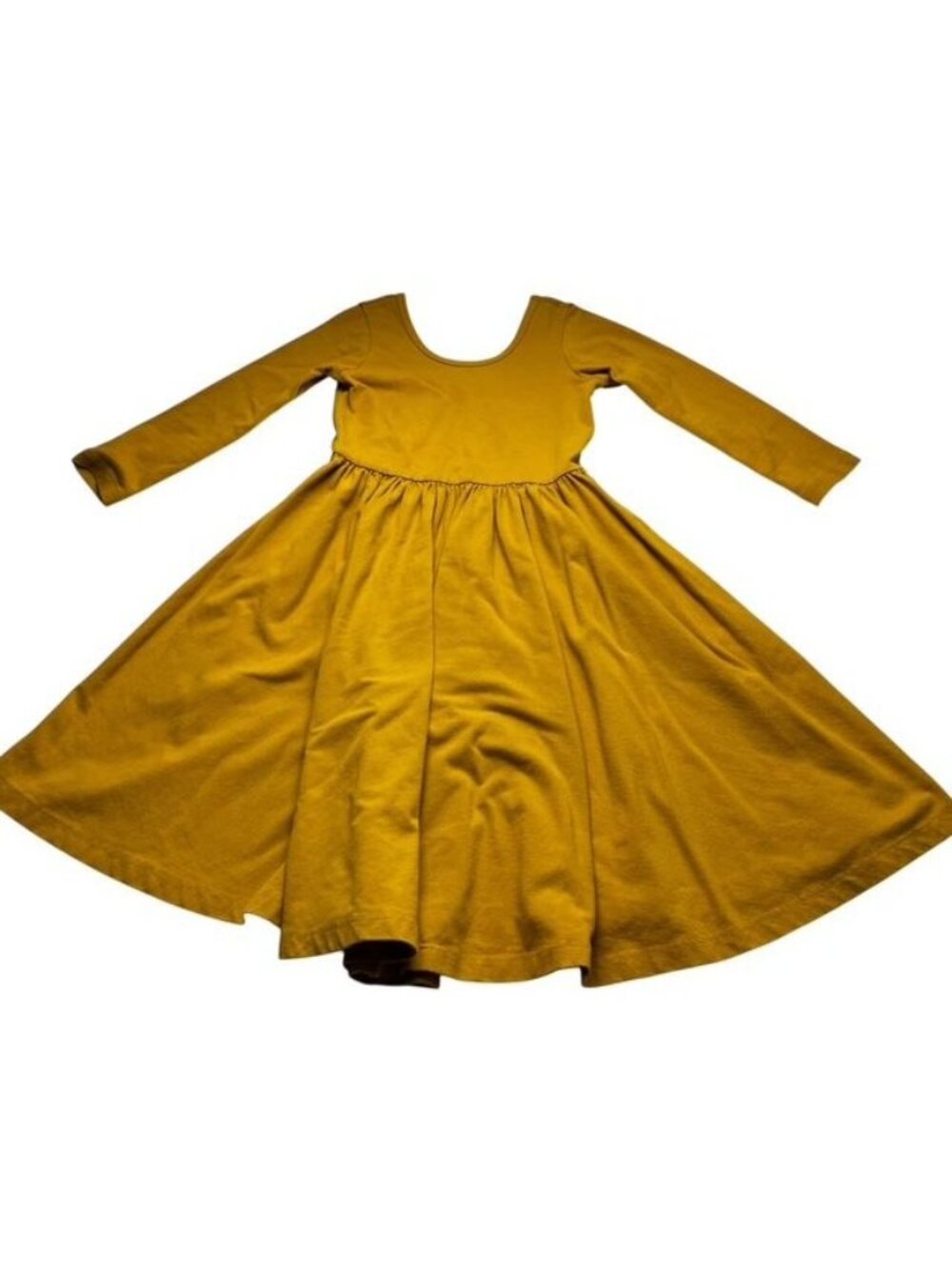 Alice + Ames Gold Long Sleeve Dress Size 7